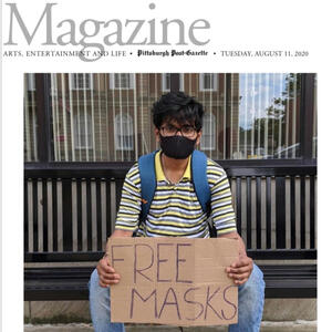 The second feature in Pittsburgh Post Gazette